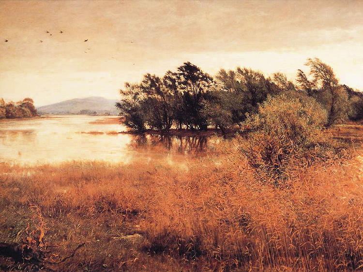 Sir John Everett Millais Chill October China oil painting art